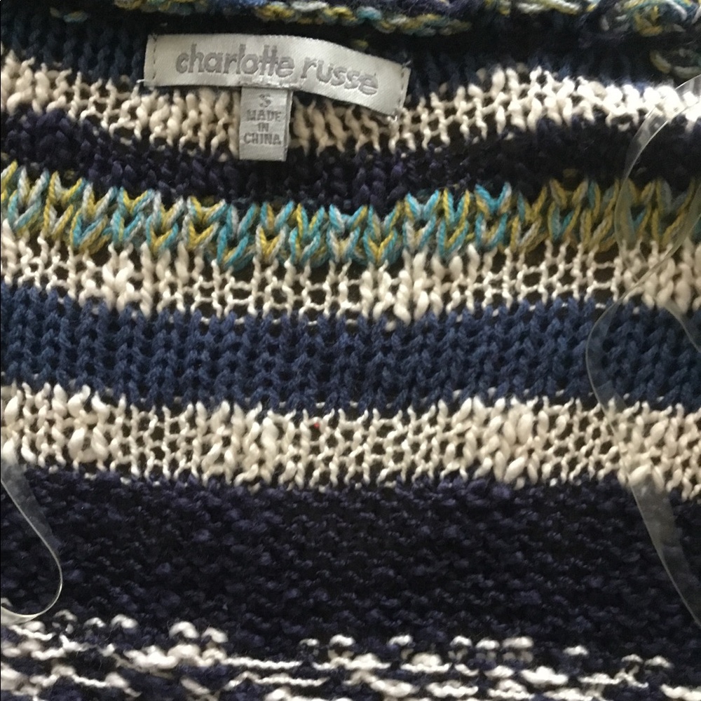 Charlotte Russe Full length knit Small Tunic